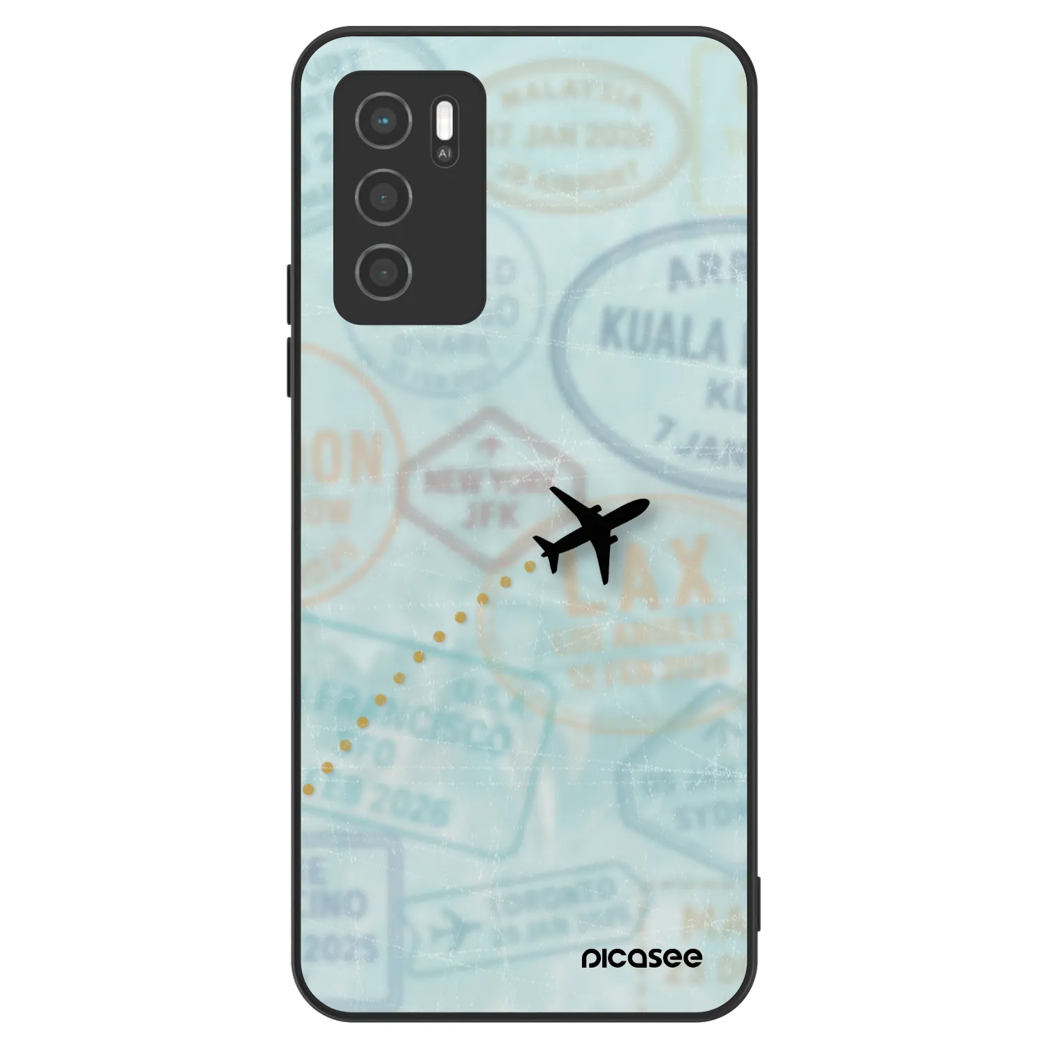 Picasee ULTIMATE CASE na OPPO A16s - FLIGHT PATH