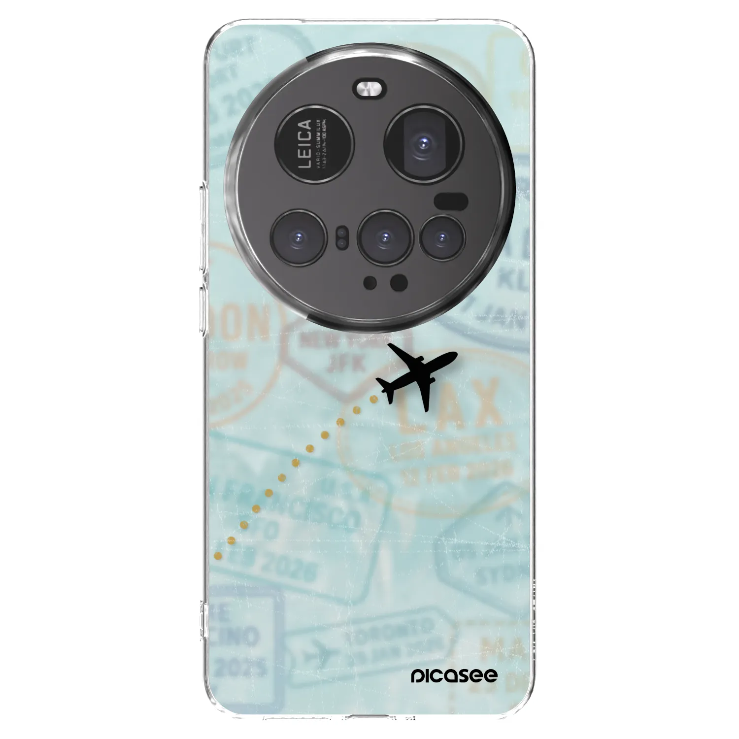 Picasee silikonowe przeźroczyste etui na Xiaomi 15 Ultra - FLIGHT PATH
