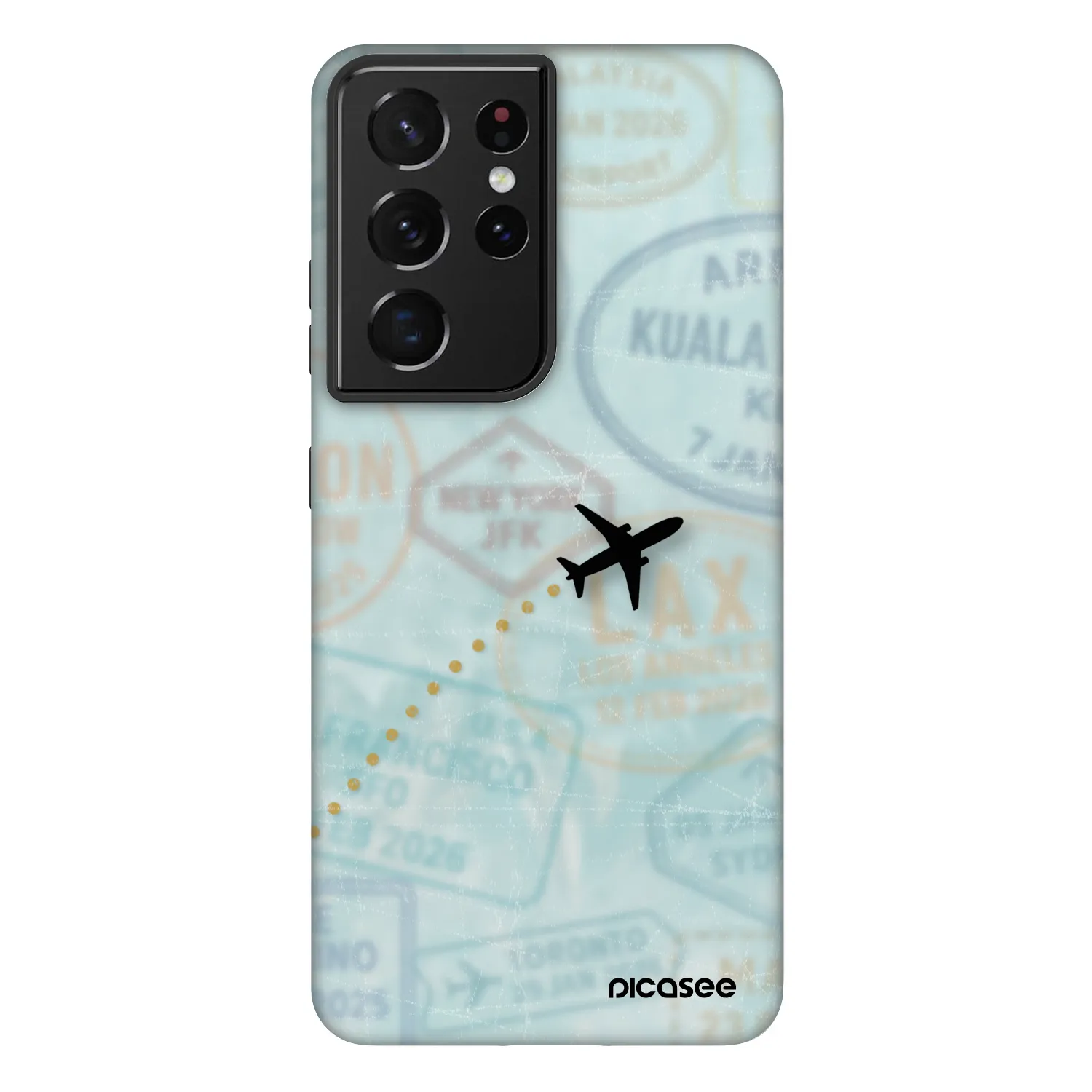 Picasee Fashion Case na Samsung Galaxy S21 Ultra 5G G998B - FLIGHT PATH