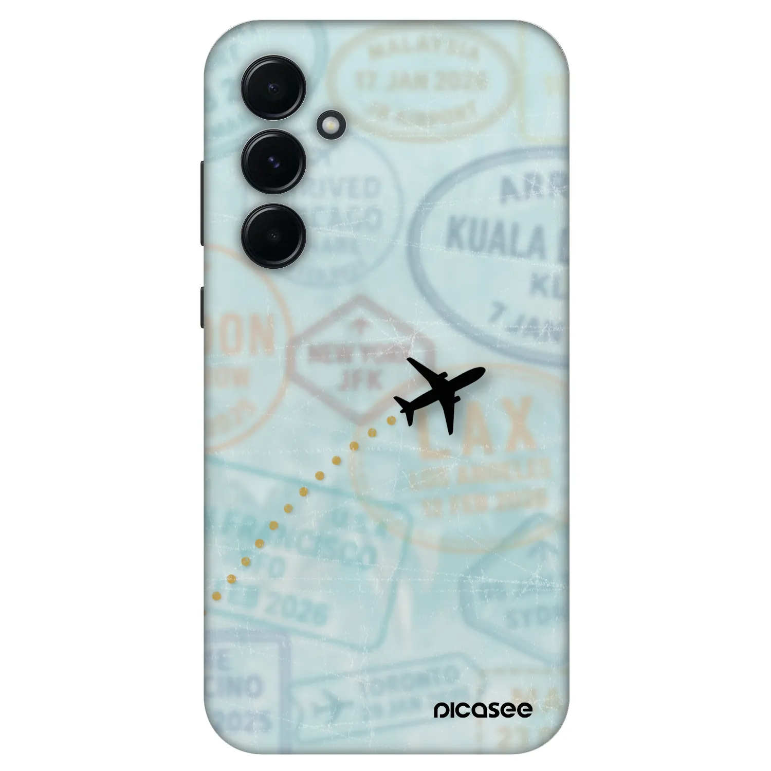 Picasee Fashion Case na Samsung Galaxy A55 5G A556B - FLIGHT PATH