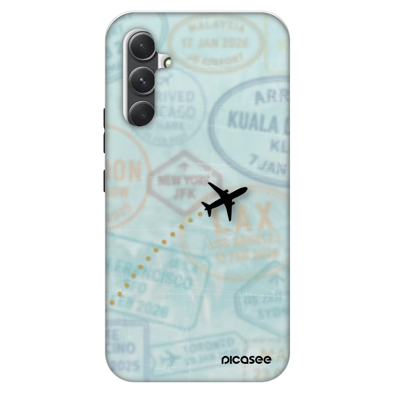 Picasee Fashion Case na Samsung Galaxy A34 5G A346B - FLIGHT PATH