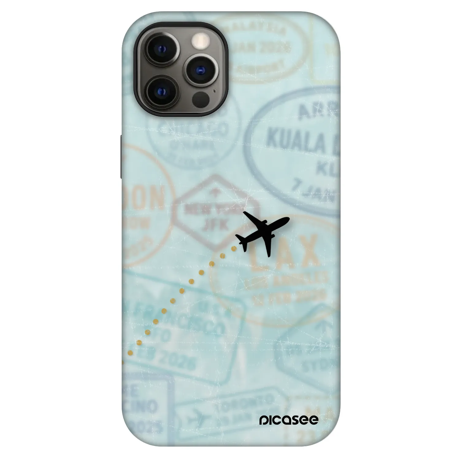 Picasee Fashion Case MagSafe na Apple iPhone 12 - FLIGHT PATH