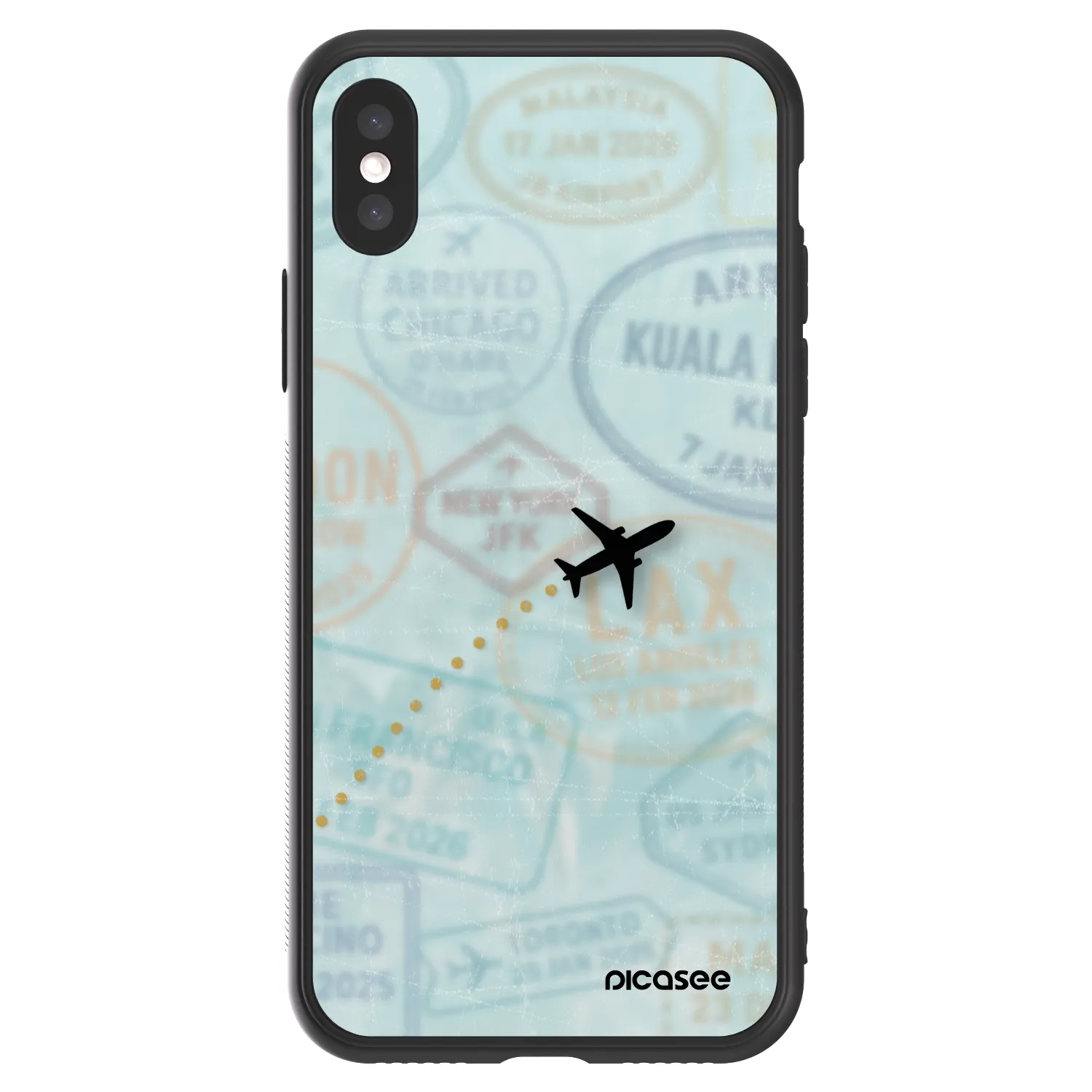 Picasee ULTIMATE CASE na Apple iPhone X/XS - FLIGHT PATH