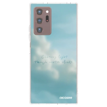 Picasee silikonowe przeźroczyste etui na Samsung Galaxy Note 20 Ultra - CHASiNG LIGHT