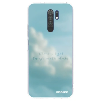 Picasee silikonowe przeźroczyste etui na Xiaomi Redmi 9 - CHASiNG LIGHT