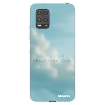 Picasee silikonowe przeźroczyste etui na Xiaomi Mi 10 Lite - CHASiNG LIGHT