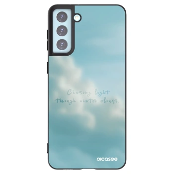 Picasee silikonowe czarne etui na Samsung Galaxy S21+ 5G G996F - CHASiNG LIGHT