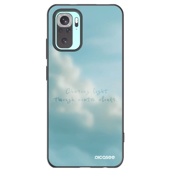 Picasee silikonowe czarne etui na Xiaomi Redmi Note 10 Pro - CHASiNG LIGHT