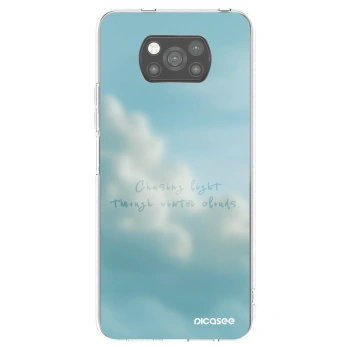 Picasee silikonowe czarne etui na Xiaomi Poco X3 Pro - CHASiNG LIGHT