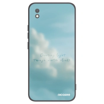 Picasee silikonowe czarne etui na Xiaomi Redmi 9AT - CHASiNG LIGHT