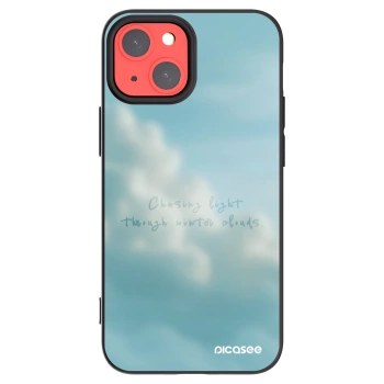 Picasee silikonowe czarne etui na Apple iPhone 13 mini - CHASiNG LIGHT
