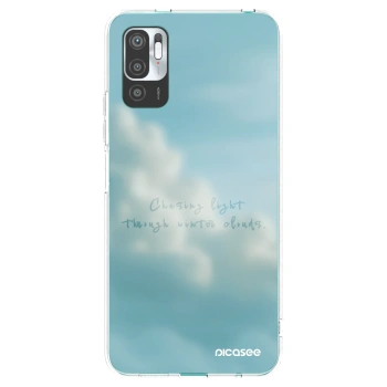 Picasee silikonowe przeźroczyste etui na Xiaomi Redmi Note 10 5G - CHASiNG LIGHT