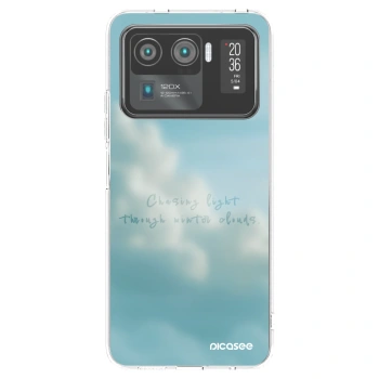 Picasee silikonowe przeźroczyste etui na Xiaomi Mi 11 Ultra - CHASiNG LIGHT