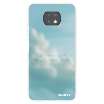 Picasee silikonowe przeźroczyste etui na Xiaomi Redmi Note 9T - CHASiNG LIGHT