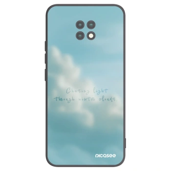Picasee silikonowe czarne etui na Xiaomi Redmi Note 9T - CHASiNG LIGHT