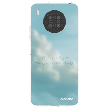 Picasee silikonowe przeźroczyste etui na Huawei Nova 8i - CHASiNG LIGHT