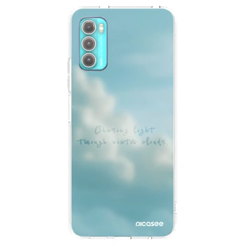 Picasee silikonowe przeźroczyste etui na Motorola Moto G60 - CHASiNG LIGHT