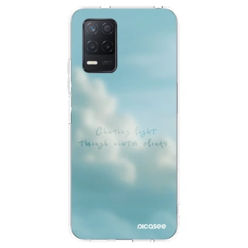 Picasee silikonowe przeźroczyste etui na Realme 8 5G - CHASiNG LIGHT