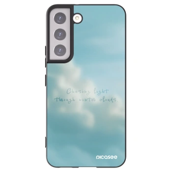 Picasee silikonowe czarne etui na Samsung Galaxy S22 5G - CHASiNG LIGHT