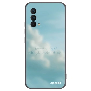 Picasee silikonowe czarne etui na Realme GT Master Edition 5G - CHASiNG LIGHT