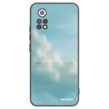 Picasee silikonowe czarne etui na Xiaomi Poco X4 Pro 5G - CHASiNG LIGHT