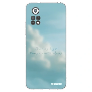 Picasee silikonowe przeźroczyste etui na Xiaomi Poco X4 Pro 5G - CHASiNG LIGHT