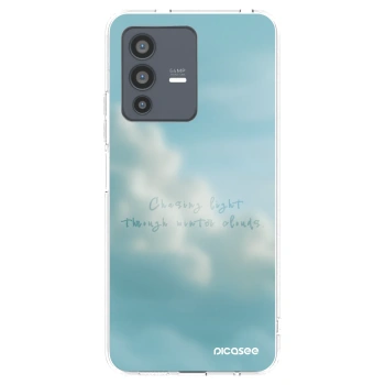 Picasee silikonowe przeźroczyste etui na Vivo V23 5G - CHASiNG LIGHT