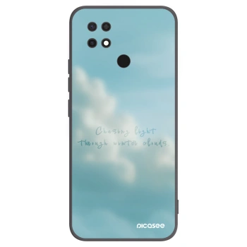 Picasee silikonowe czarne etui na Xiaomi Redmi 10C - CHASiNG LIGHT