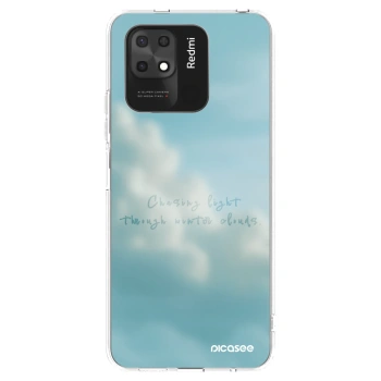Picasee silikonowe przeźroczyste etui na Xiaomi Redmi 10C - CHASiNG LIGHT