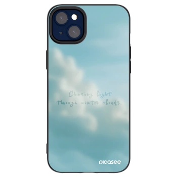 Picasee silikonowe czarne etui na Apple iPhone 14 Plus - CHASiNG LIGHT