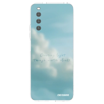 Picasee silikonowe przeźroczyste etui na Sony Xperia 10 IV 5G - CHASiNG LIGHT