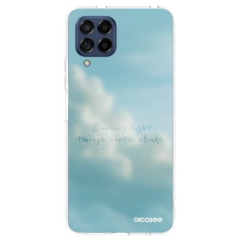 Picasee silikonowe przeźroczyste etui na Samsung Galaxy M53 5G - CHASiNG LIGHT