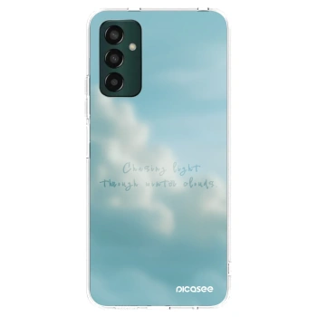 Picasee silikonowe przeźroczyste etui na Samsung Galaxy M13 M135F - CHASiNG LIGHT
