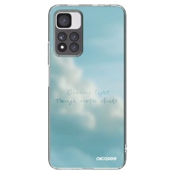 Picasee silikonowe przeźroczyste etui na Xiaomi Redmi Note 11 Pro+ 5G - CHASiNG LIGHT