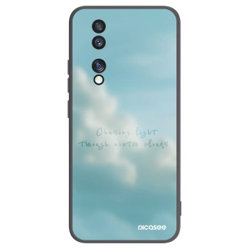 Picasee silikonowe czarne etui na Honor 70 - CHASiNG LIGHT