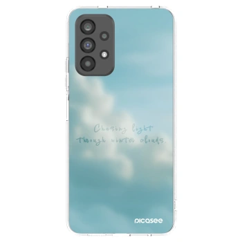 Picasee silikonowe przeźroczyste etui na Samsung Galaxy A73 5G - CHASiNG LIGHT