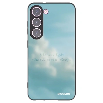 Picasee silikonowe czarne etui na Samsung Galaxy S23 5G - CHASiNG LIGHT