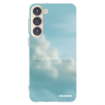 Picasee silikonowe przeźroczyste etui na Samsung Galaxy S23+ 5G - CHASiNG LIGHT