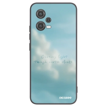 Picasee silikonowe czarne etui na Xiaomi Poco X5 - CHASiNG LIGHT