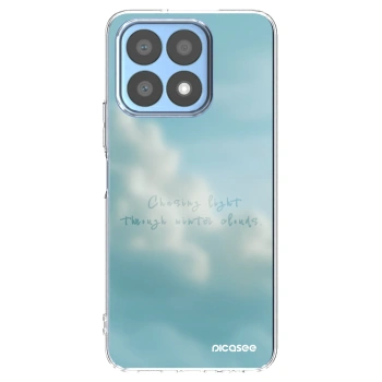 Picasee silikonowe przeźroczyste etui na Honor X8a - CHASiNG LIGHT