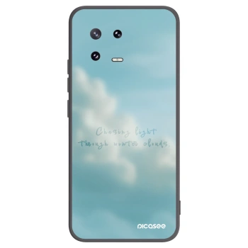 Picasee silikonowe czarne etui na Xiaomi 13 Pro - CHASiNG LIGHT