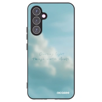 Picasee silikonowe czarne etui na Samsung Galaxy A54 5G A546B - CHASiNG LIGHT