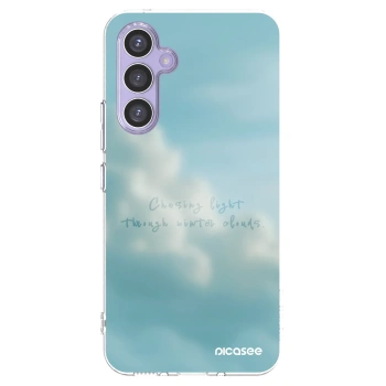 Picasee silikonowe przeźroczyste etui na Samsung Galaxy A54 5G A546B - CHASiNG LIGHT