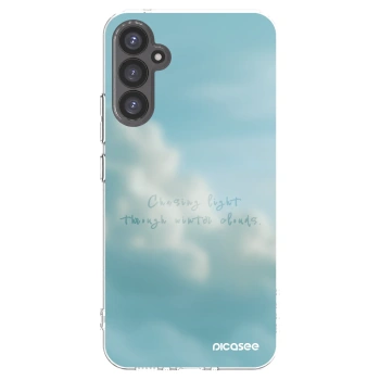 Picasee silikonowe przeźroczyste etui na Samsung Galaxy A34 5G A346B - CHASiNG LIGHT