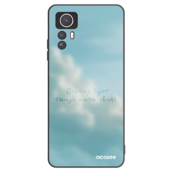 Picasee silikonowe czarne etui na Xiaomi Redmi Note 12S - CHASiNG LIGHT