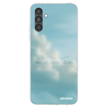 Picasee silikonowe przeźroczyste etui na Samsung Galaxy A04s A047F - CHASiNG LIGHT