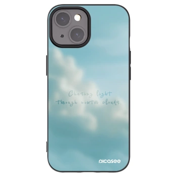 Picasee silikonowe czarne etui na Apple iPhone 15 - CHASiNG LIGHT