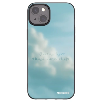 Picasee silikonowe czarne etui na Apple iPhone 15 Plus - CHASiNG LIGHT