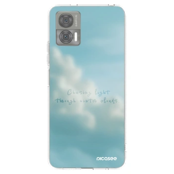 Picasee silikonowe przeźroczyste etui na Motorola Edge 30 Neo - CHASiNG LIGHT