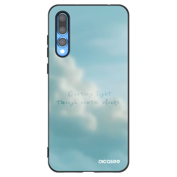 Picasee silikonowe czarne etui na Huawei P20 Pro - CHASiNG LIGHT